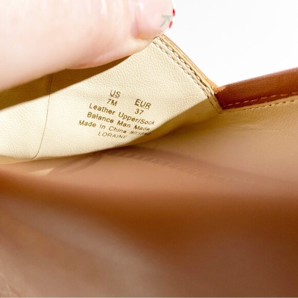 Sam Edelman Lorraine Loafer in Saddle size 7 - Picture 10 of 10